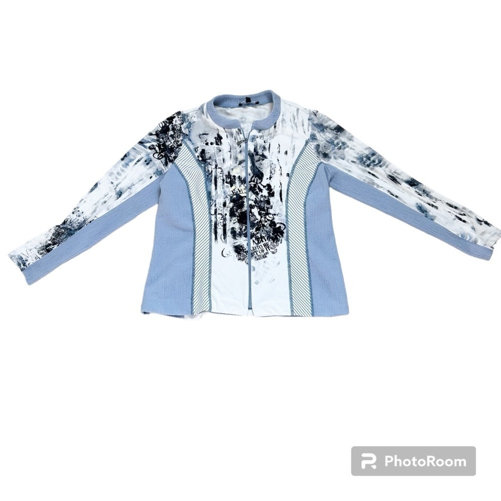 Picadilly Canada Light Weight Cardigan size Large Zipper Front Bundle and Save